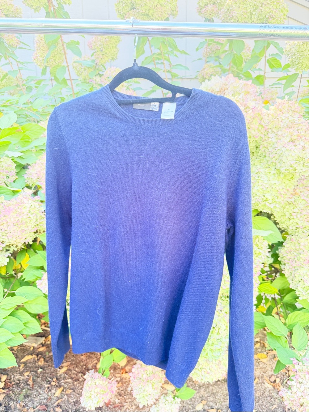 Classic Navy Crewneck Sweater - Classic